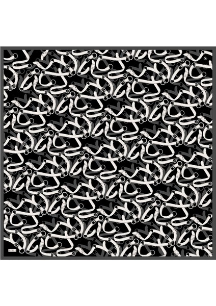 Saf Ipek Eşarp 4125D02( Twill Ipek) -568