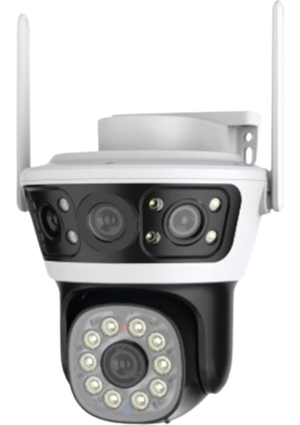 3+3 6mp Çift Kameralı Wifi Kamera