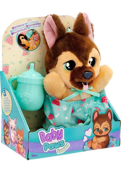 BAW03200 Baby Paws Yummy German Shepherd 18 cm Peluş
