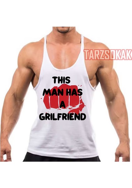 Tarzsokak Gym Tank Top Fitness Sporcu Atleti Bu Adamın Bir Kız Arkadaşı Var fiyatları