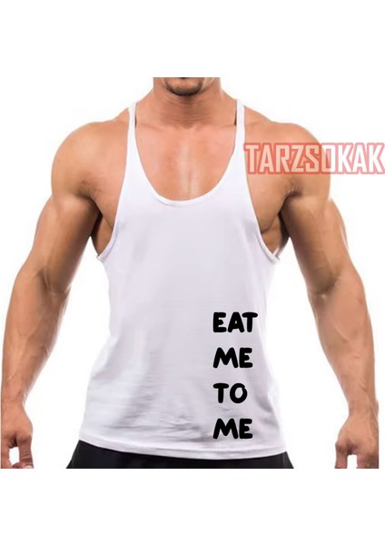 Tarzsokak Gym Tank Top Fitness Sporcu Atleti Eat Me To Me Ye Beni fiyatları