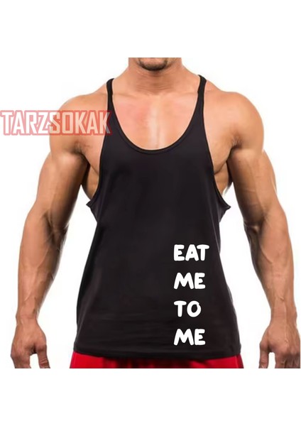 Tarzsokak Gym Tank Top Fitness Sporcu Atleti Eat Me To Me Ye Beni fiyatları