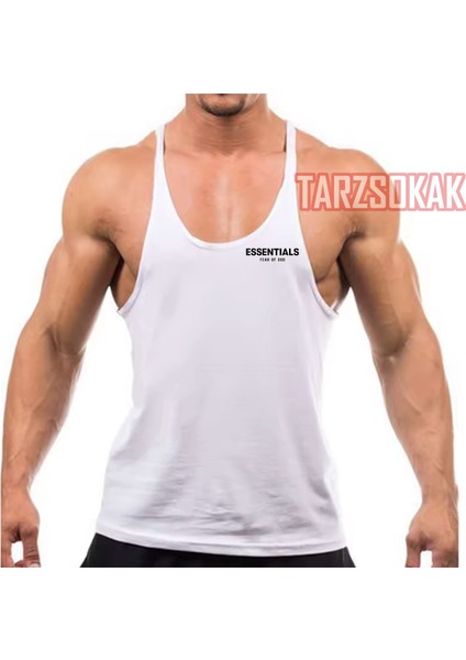 Tarzsokak Gym Tank Top Fitness Sporcu Atleti Essentılas 303 fiyatları