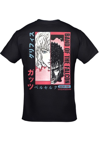 Berserk Band Of The Falcon Ikigaisekai Ön Arka Baskılı Siyah modelleri