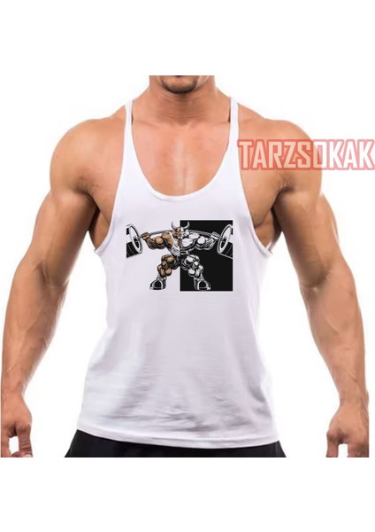 Tarzsokak Gym Tank Top Fitness Sporcu Atleti GYM37 fiyatları