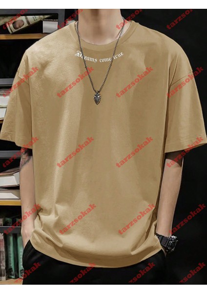 Tarzsokak Model 3261 Erkek Yazlık Yuvarlak Yaka Kısa Kollu Günlük Tişört, Yaz fiyatları