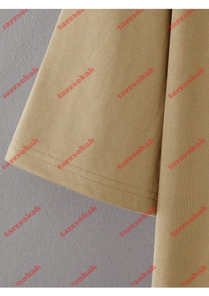 Tarzsokak Model 3261 Erkek Yazlık Yuvarlak Yaka Kısa Kollu Günlük Tişört, Yaz modelleri