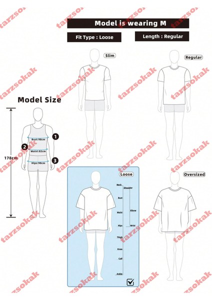 Tarzsokak Model 3261 Erkek Yazlık Yuvarlak Yaka Kısa Kollu Günlük Tişört, Yaz fırsatları