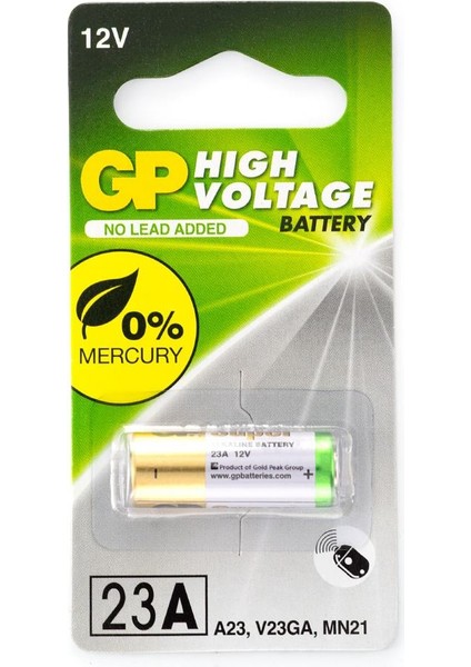 Gp 23A 12V Alkalin Spesifik Kumanda Pili GP23A-C5 fiyatları