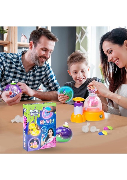 Doctor Squishy - Squishy Neon Pack Refill - Yedek Neonlu Squishy Paketi - 10 Balon Klips