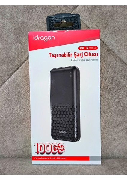 Idragon 10000 Mah Kapasite Pd 20W Hızlı Powerbank Taşınabilir Şarj Aleti Cihazı Batarya Kp-03