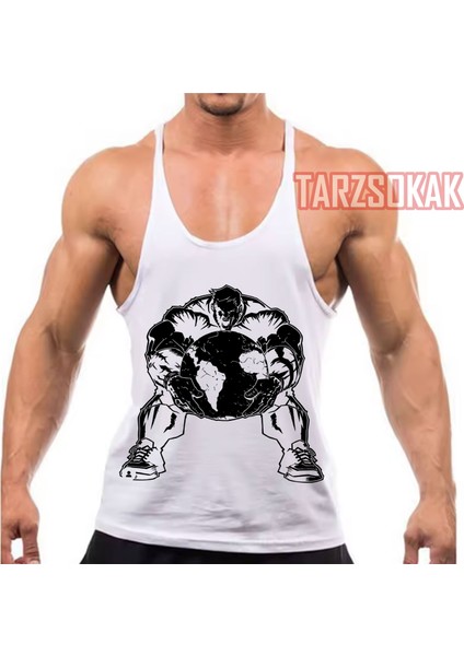 Tarzsokak Gym Tank Top Fitness Sporcu Atleti GYM138 fiyatları