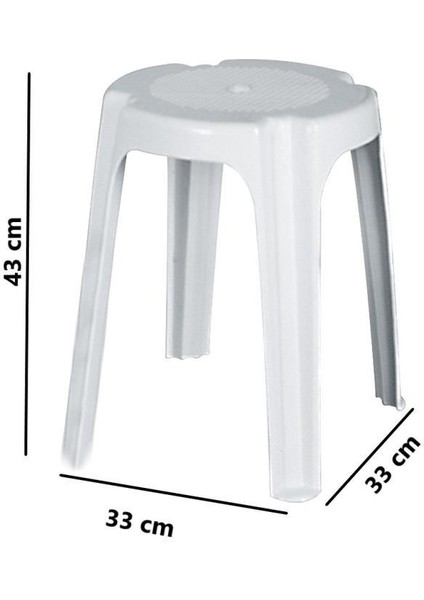 SY-4640 Plastik Tabure Büyük Boy 4'lü Set fiyatları