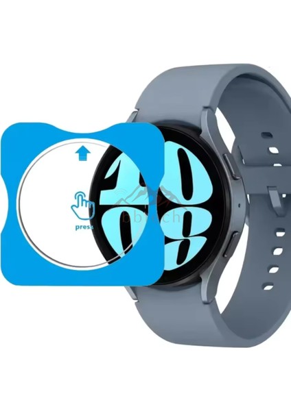 Samsung, Huawei, Xiaomi Redmi Akıllı Saatler ile Uyumlu Aparatlı Temperli Cam Kolay Uygulama Otomatik Hizalama Kitli Ekran Koruyucu