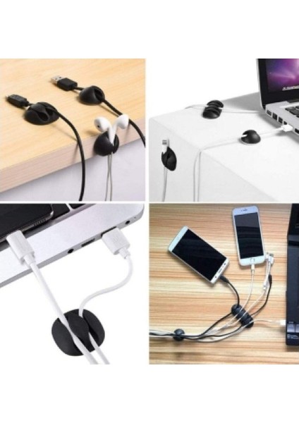 Yapışkanlı Kablo Sabitleyici Düzenleyici 16'lı Paket fiyatları