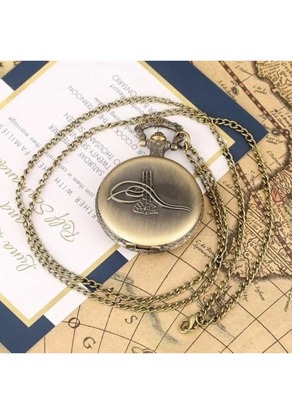 Osmanlı Tuğralı Köstekli Saat