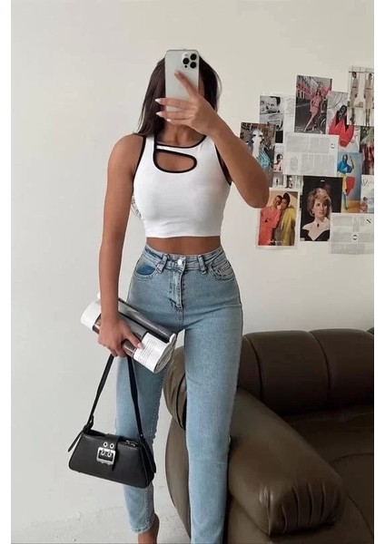 Pencereli Kaşkorse Crop