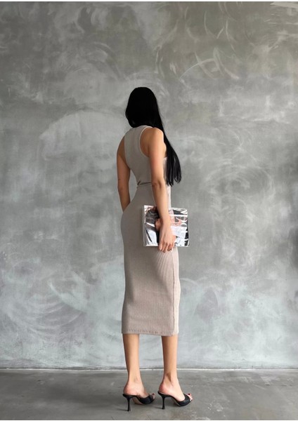 Halter Elbise