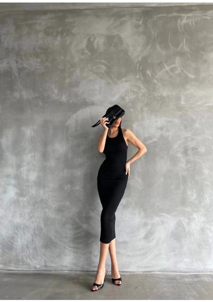 Halter Elbise