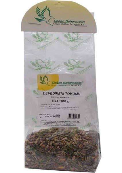 Devedikeni Tohumu Doğal Tane 100 gr Paket