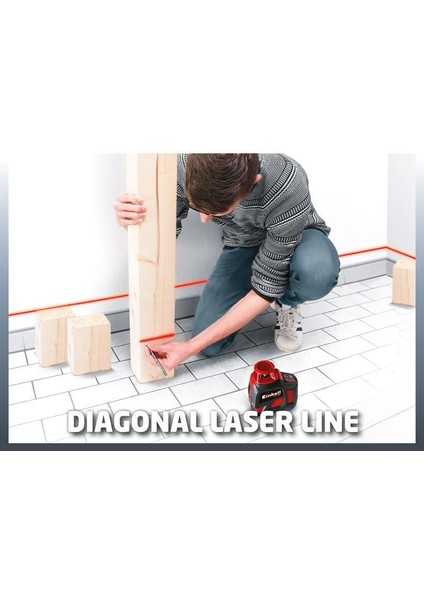Einhell Te Ll 360 Çapraz Çizgili Lazer Hizalama