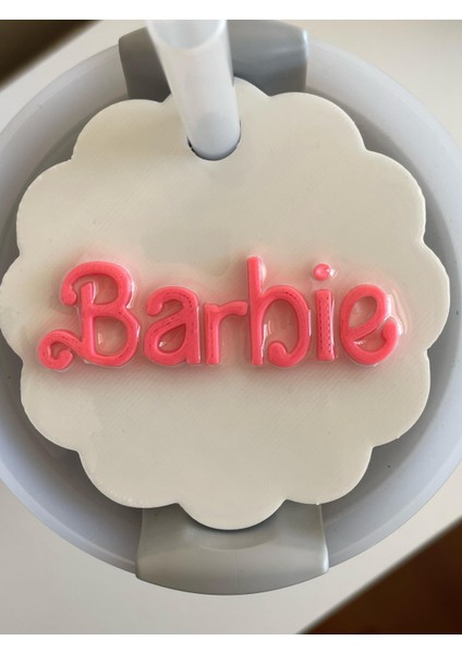 Barbie Kapağı – Stanley Quencher İle Uyumlu Pembe Prenses Termos Kapağı