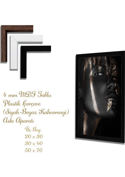 Ahşap Tablolar- Yapay Zeka ile Oluşturulmuş Görseller Uv Baskı-Mdf Tablo /41