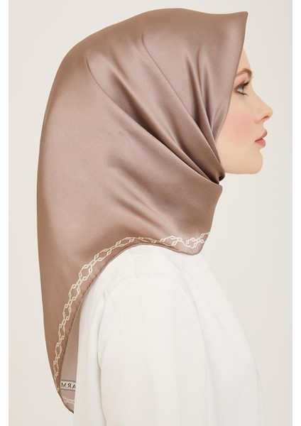 Sura Ipek Eşarp 9154-32 - Vizon modelleri