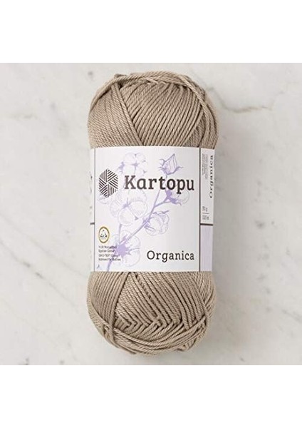 Kartopu Organica K1425 Y2190 %100 Cotton (Pamuk) Örgü İpi