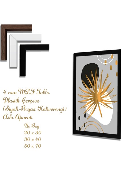 Ahşap Tablolar- Yapay Zeka ile Oluşturulmuş Görseller Uv Baskı-Mdf Tablo /5564