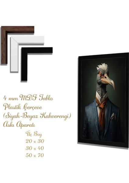 Ahşap Tablolar- Yapay Zeka ile Oluşturulmuş Görseller Uv Baskı-Mdf Tablo /5843