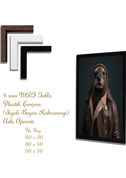 Ahşap Tablolar- Yapay Zeka ile Oluşturulmuş Görseller Uv Baskı-Mdf Tablo /5971