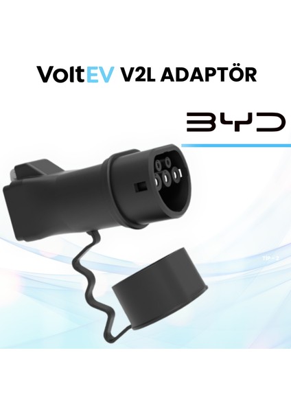 BYD, Tek Çıkışlı V2L Adaptör 3,5kW 16A