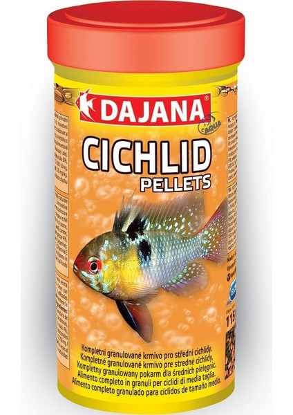 Dajana Cichlid Pellets 250 ml Skt : 11/2027