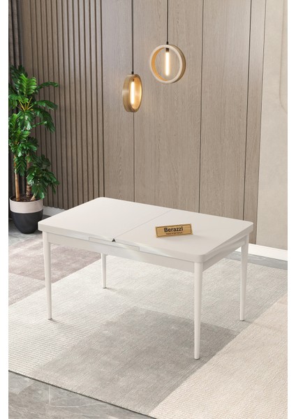 Won Serisi 6 Kişilik Açılır Masa Sandalye Takımı Mutfak Masası Takımı Yemek Masası Masa Takımı Metal Ayaklı fiyatları