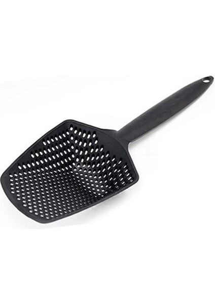 Buffer® Isıya Dayanıklı Plastik Süzgeçli Kızartma ve Sebze Haşlama Kepçesi