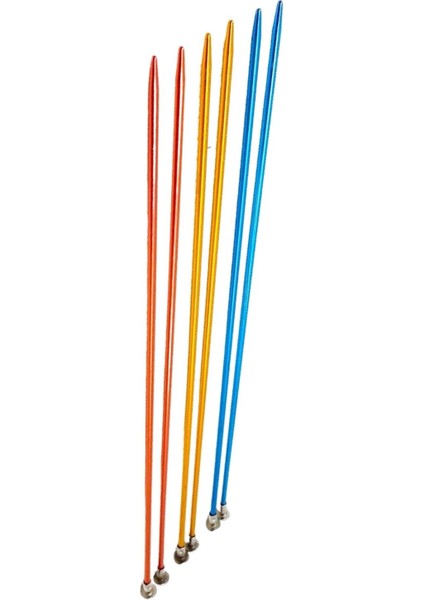 Metalize Şiş 35 cm 2, 5 Numara (Renk Stoğa Göre)