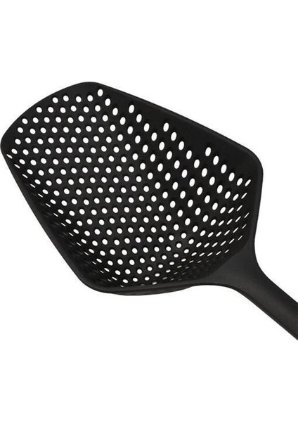 Buffer® Isıya Dayanıklı Plastik Süzgeçli Kızartma ve Sebze Haşlama Kepçesi