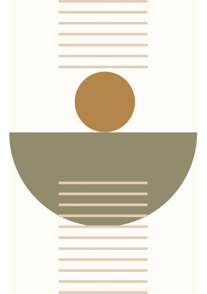 soft Tonlar Soyut Geometrik Seti |çerçeveli Cam Tablo 3lü Dikey fiyatları