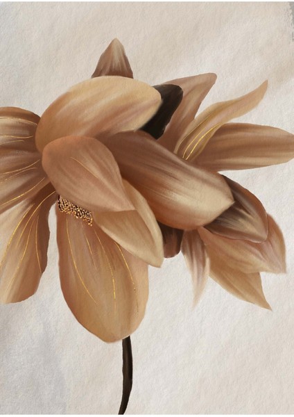 soft Turuncu-Beyaz-Krem Çiçekli Kombini 01|çerçeveli Cam Tablo 3lü Dikey fiyatları