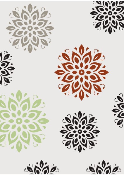 gri-Siyah Soyut Çiçekli Seti |çerçeveli Cam Tablo 3lü Dikey fiyatları