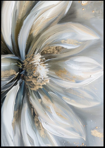 gri-Gold Çiçek Detayları Kombini 01 |çerçeveli Cam Tablo 3lü Dikey fiyatları