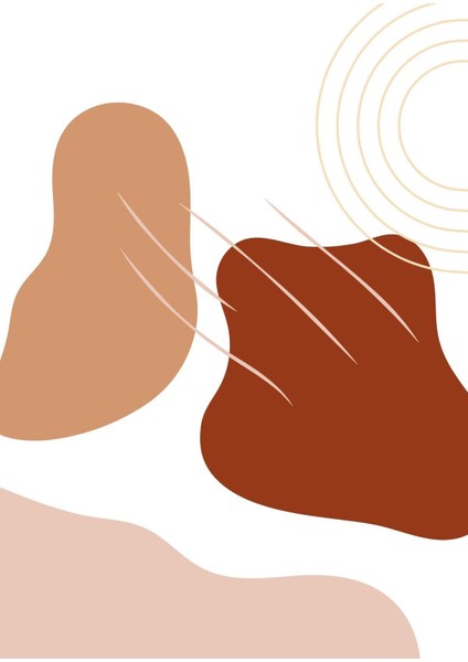 kahverengi Tonlar Bohem Soyut Seti |çerçeveli Cam Tablo 3lü Dikey fiyatları