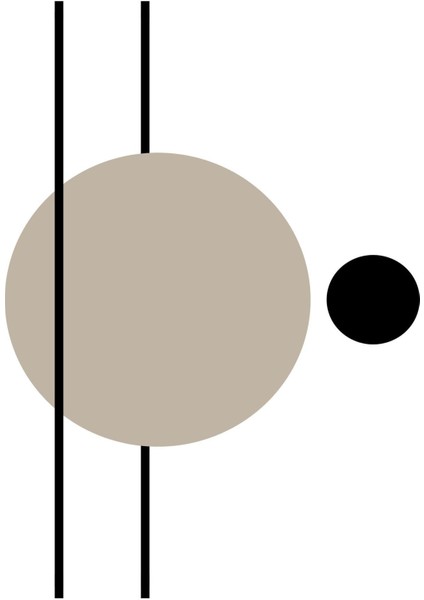 siyah-Gri Geometrik Minimalist Bohem Seti |çerçeveli Cam Tablo 3lü Dikey