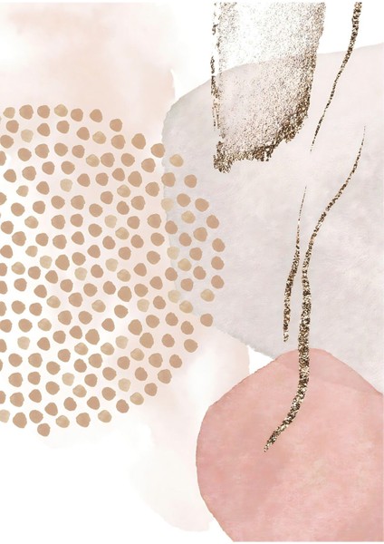 soft Krem Soyut Bohem Kombini |çerçeveli Cam Tablo 3lü Dikey fiyatları