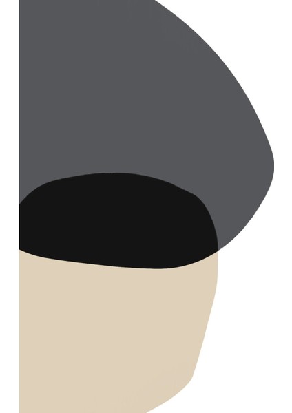 antrasit Gri-Krem Modern Soyut Vektörel 3 Çalışma |çerçeveli Cam Tablo 3lü Dikey fiyatları