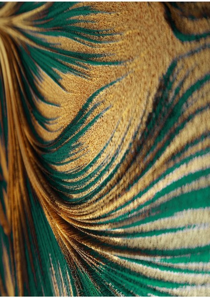 zümrüt-Gold Kombini Kanat-Soyut Kombin|çerçeveli Temperli Cam Tablo 3lü Dikey fiyatları