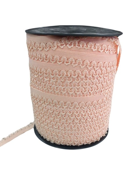 Çamaşır Askısı Şerit en 1 cm Somon 5 Metre