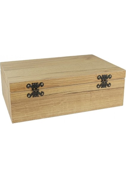 Dekoratif Hediyelik Klipsi Ahşap Kutu-Küçük Boy Ahşap Organizer Kutu-Makyaj Kutusu-Hobi Kutusu fiyatları