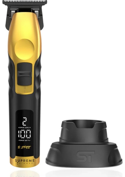 Altın 2spee Trimmer | Ultra Sessiz | Çıkarılabilir Bıçaklı | Hafif ve Ergonomik